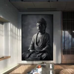 Affiche zen Bouddha pour salle de méditation