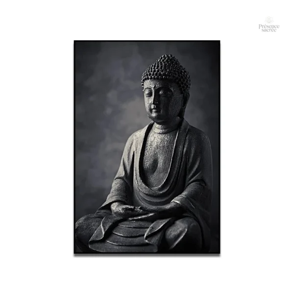 Affiche artistique de Bouddha pour déco spirituelle