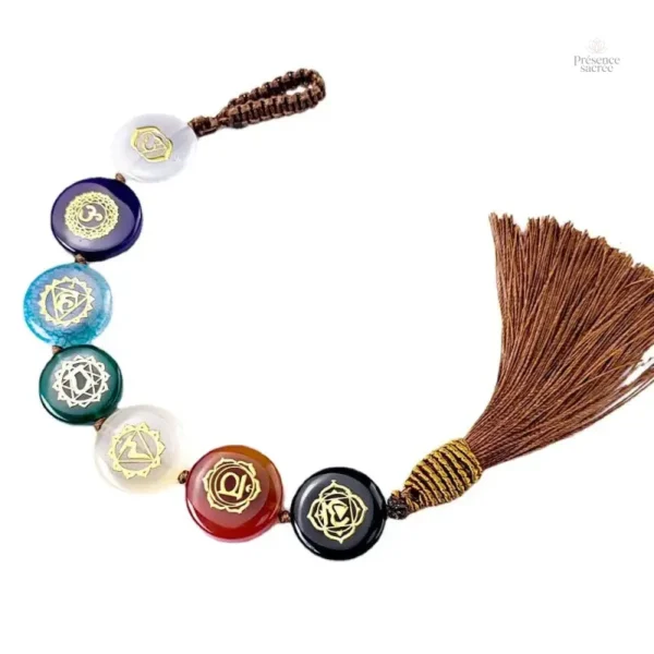 Accessoire de bien-être 7 Chakras en design traditionnel