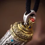 Amulette Bouddha, design artisanal unique