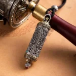 Amulette spirituelle inspirée de la culture bouddhiste