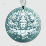 Amulette Bouddha Bleu de Birmanie