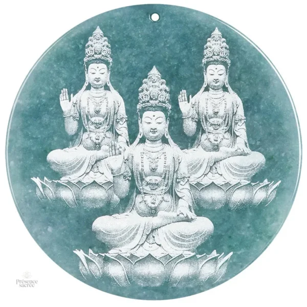 Bouddha Bleu, symbole de paix intérieure