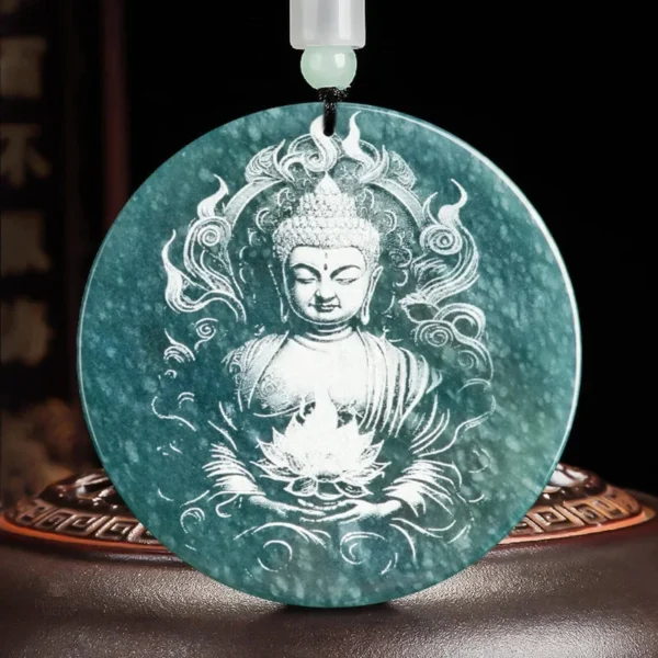 Amulette sacrée représentant Bouddha
