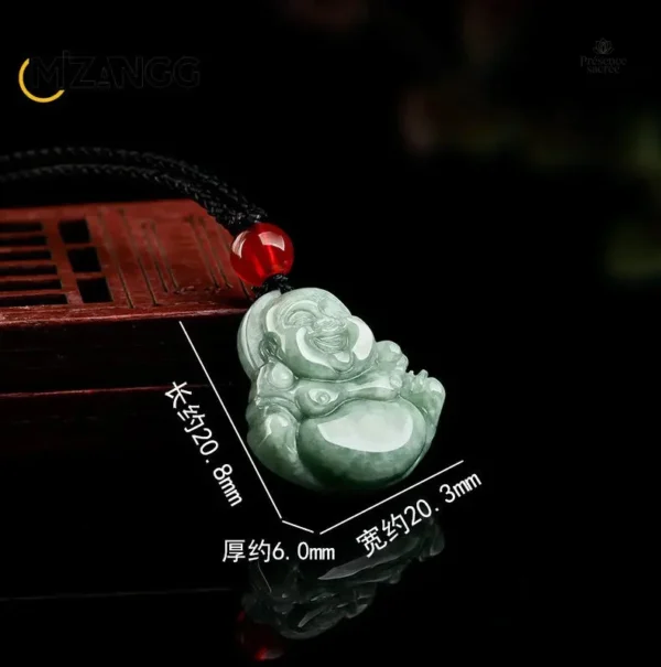 Amulette jade vert, accessoire de bien-être et sérénité