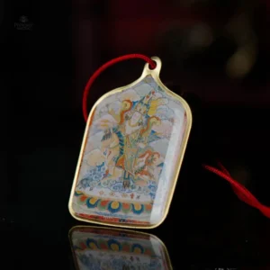 Bijou tibétain pour méditation et protection personnelle