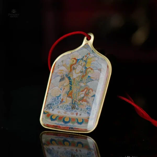 Bijou tibétain pour méditation et protection personnelle