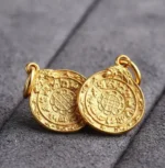 Pendentif Kalachakra symbolique en or