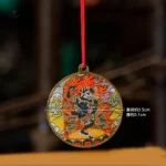 Protection spirituelle avec amulette tibétaine Lion Thangka