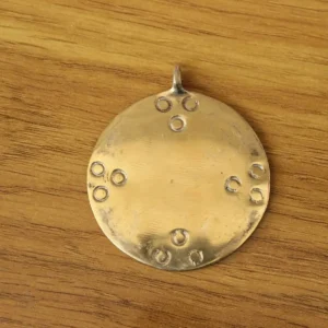 Bijou en laiton, amulette spirituelle tibétaine