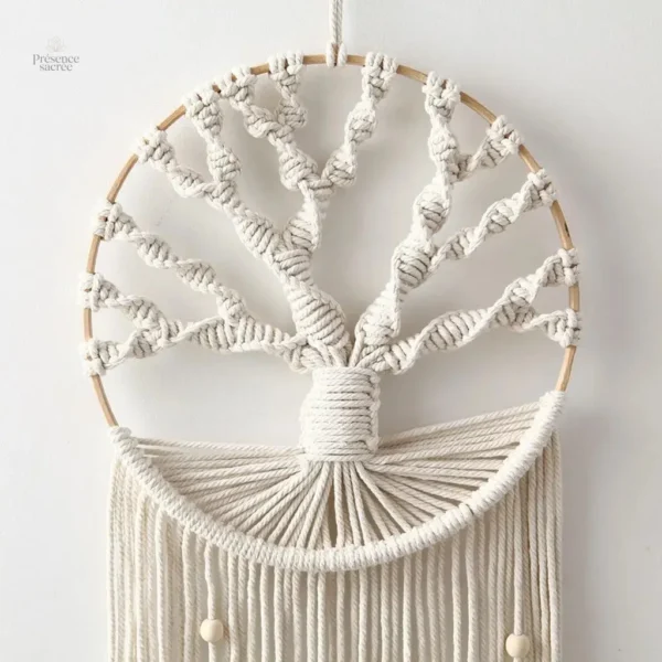 Attrape-rêve bohème Arbre de Vie pour chambre