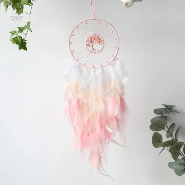 Attrape-rêves pastel pour chambre apaisante