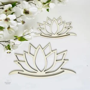 Attrape-rêve élégant à suspendre, style fleur de lotus