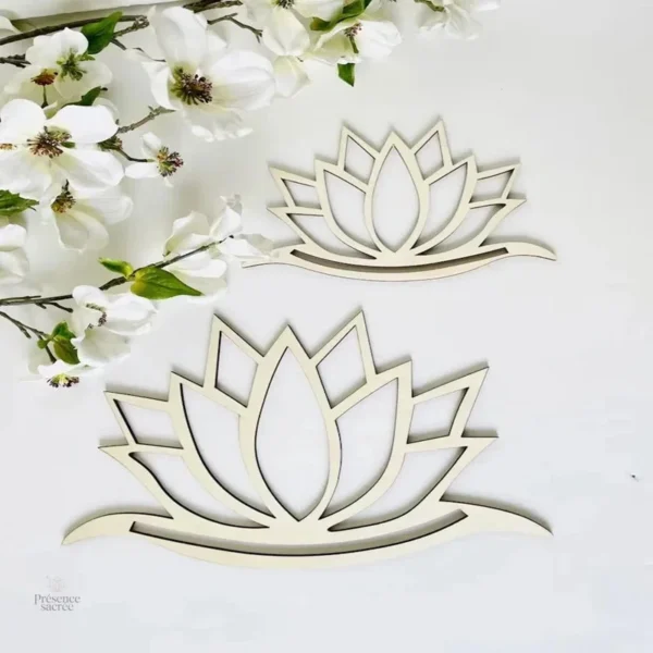 Attrape-rêve élégant à suspendre, style fleur de lotus