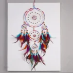 Attrape-rêve ethnique inspiré par la culture amérindienne