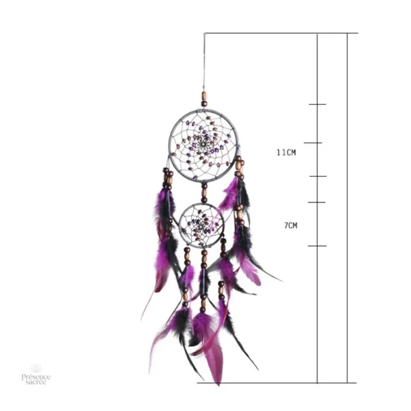 Attrape-rêve indien, accessoire spirituel et décoratif