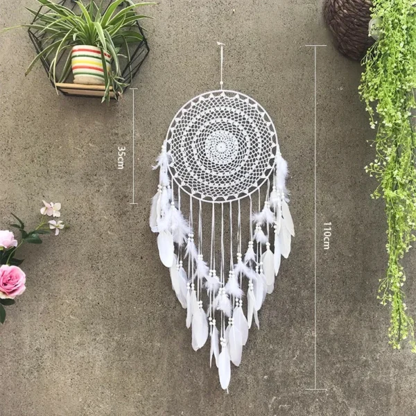 Attrape-rêve design LED, mélange d'art et de lumière