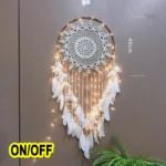 Attrape-rêve LED, capteur de rêves lumineux - vue 4