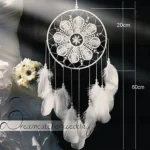 Attrape-rêve décoratif, idéal pour les nuits sereines