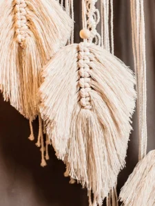 Macramé décoratif pour protection des rêves