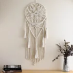 Attrape rêve macramé, élément apaisant pour la chambre
