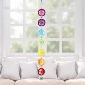 Attrape-rêve à sept couleurs pour l'harmonie intérieure