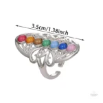 Bague bouddhiste 7 Chakras, reflet de sérénité intérieure