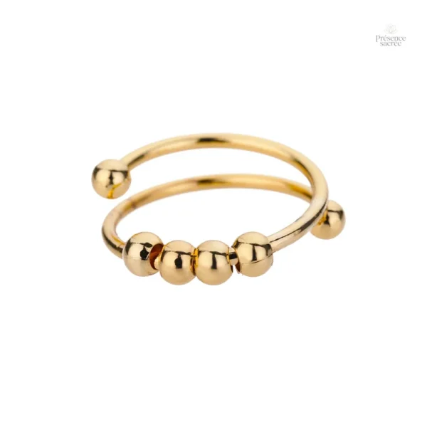 Bague anti-stress, élégance et bien-être pour femme
