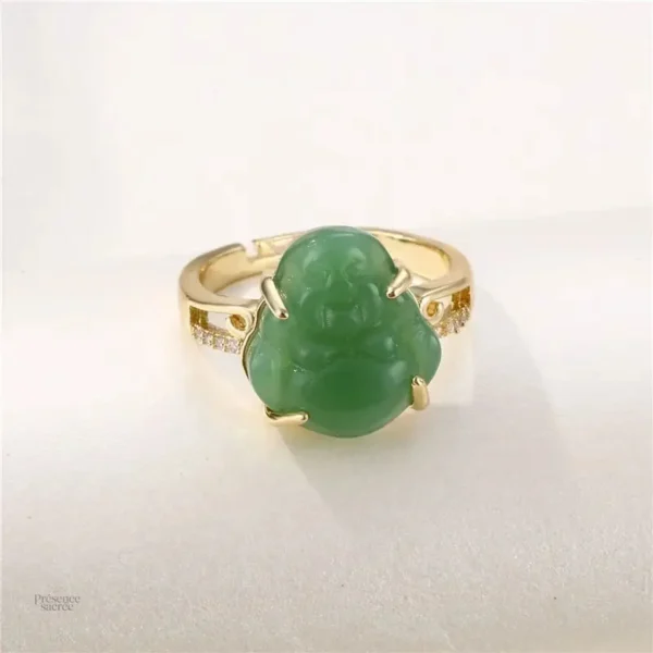 Accessoire en jade inspiré du Bouddhisme