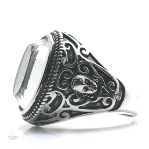 Bague Bouddha en argent pour un style spirituel