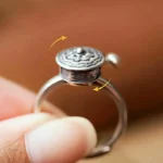 Accessoire de méditation, bague pour réduire le stress