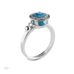 Bague inspirée de la philosophie bouddhiste, sérénité à portée de main