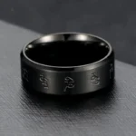 Design élégant pour la méditation masculine