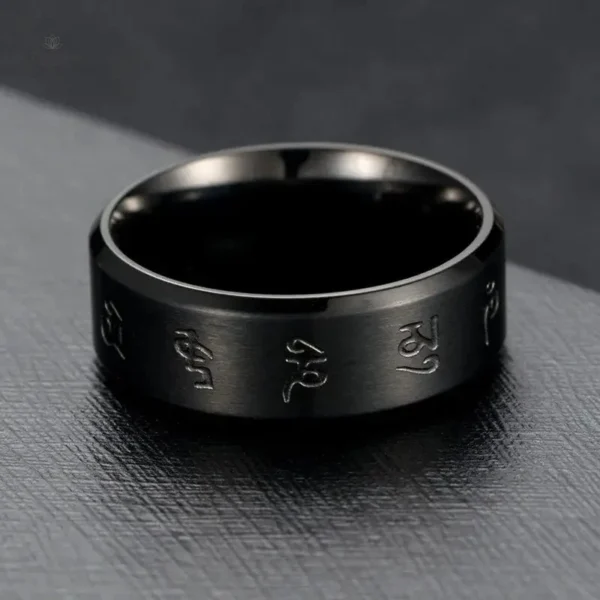 Design élégant pour la méditation masculine