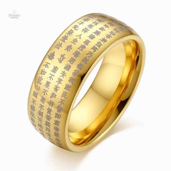Bague Bouddhiste en Or