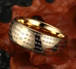 Bague Bouddhiste élégante en or