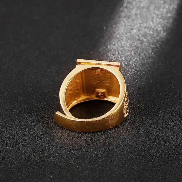 Bague homme inspirée de la culture bouddhiste