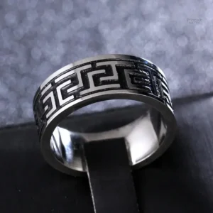 Bague spirituelle inspirée par le bouddhisme