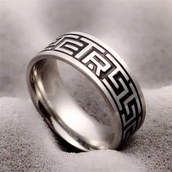 Bague ancrage symbolique pour la méditation