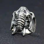 Bague bouddhiste éléphant, élégance et spiritualité réunies