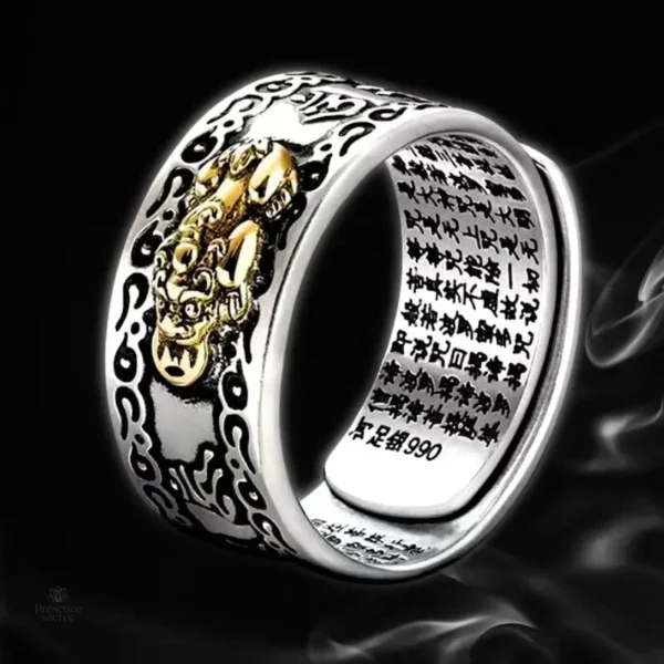 Bague Feng Shui pour attirer la chance