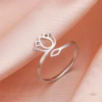 Accessoire spirituel en argent pour un look zen