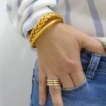 Bague Bouddhiste au design élégant et intemporel