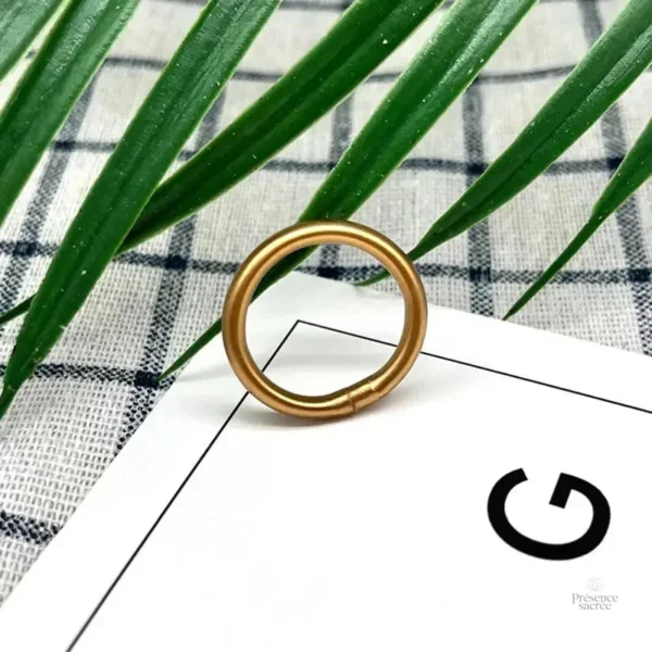 Bague en jonc, éveille l’esprit bouddhiste