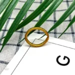 Jonc minimaliste avec signification spirituelle