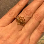Bague Lotus pour un style spirituel unique