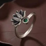 Bague Lotus Femme, symbole de paix et d'harmonie intérieure