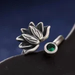 Bague spirituelle Lotus, parfaite pour un style zen et moderne
