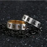 Bague Mantra ajustable pour un confort optimal