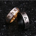 Bague Mantra, parfait cadeau pour les adeptes du bouddhisme